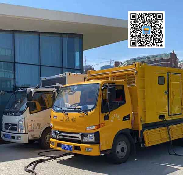 绥德出租发电车